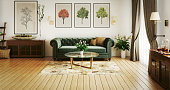 istock Stylish Living Room 1128257808