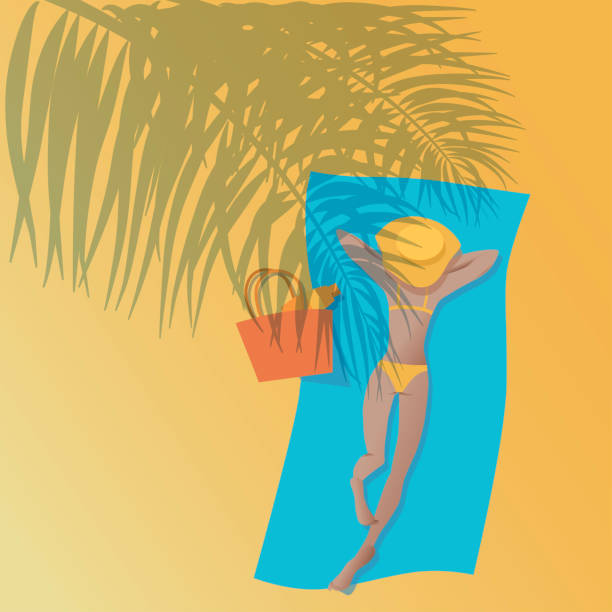 istock The girl sunbathes on the tropical sea 1128259322