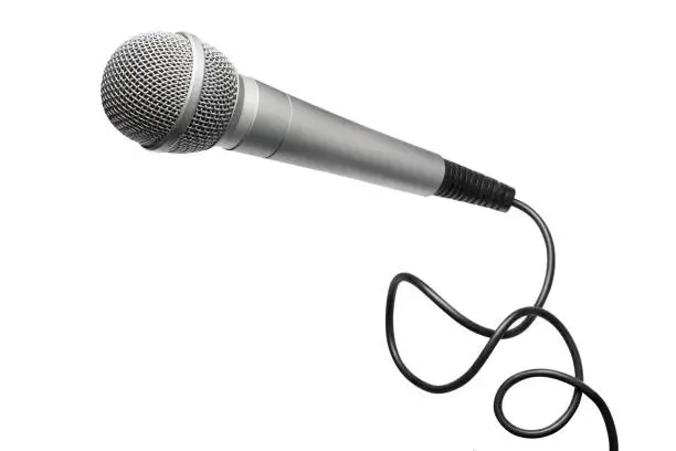 Photo of Microphone on white