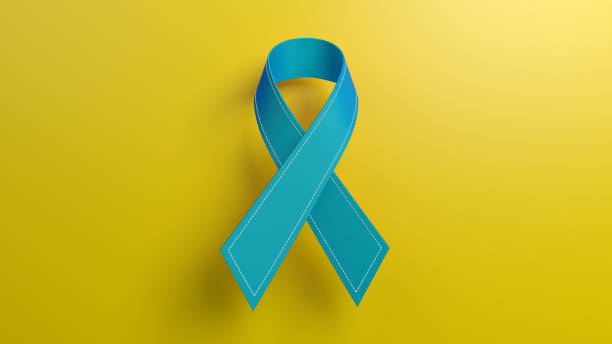 istock Prostate Cancer Awareness Concept On Yellow Background 1128271122