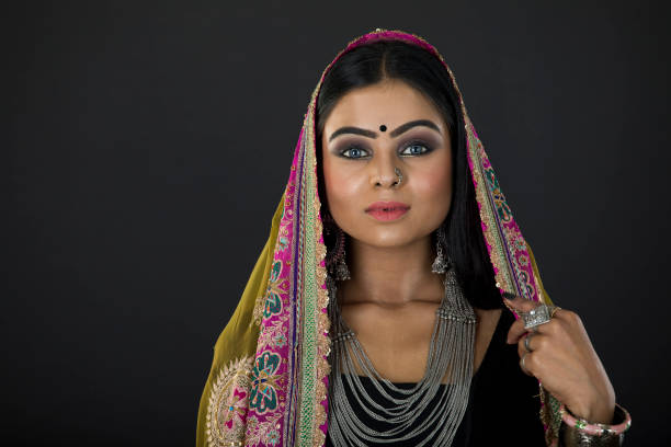 istock Beautiful Indian woman 1128276545