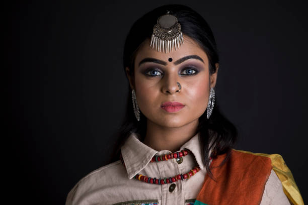 istock Beautiful Indian woman 1128276595