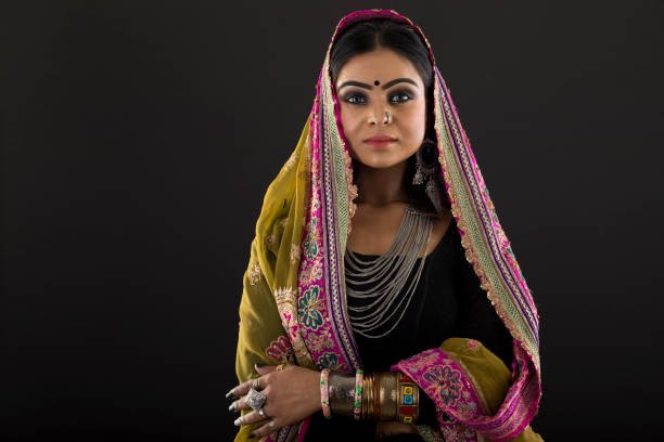 istock Beautiful Indian woman 1128276725