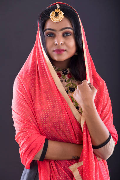 istock Beautiful Indian woman 1128276787