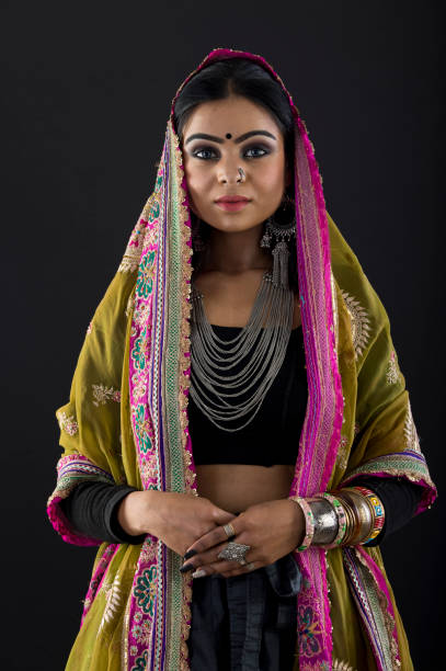 istock Beautiful Indian woman 1128278081
