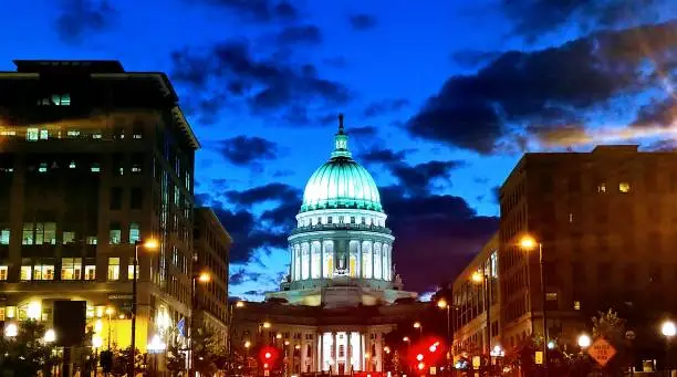 Wisconsin state capital