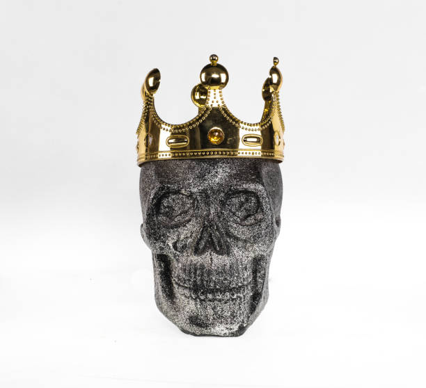 istock skull with a crown, Day of the Dead 1128278392