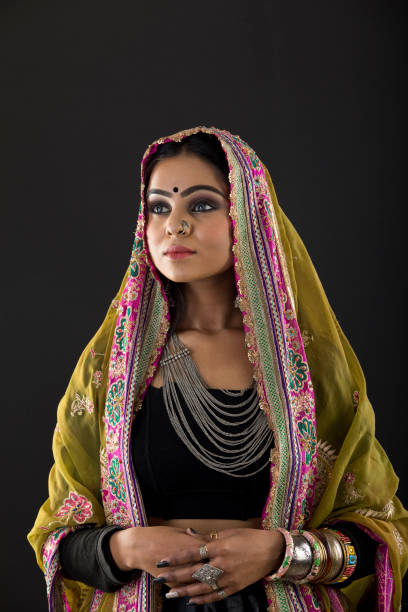 istock Beautiful Indian woman 1128278473