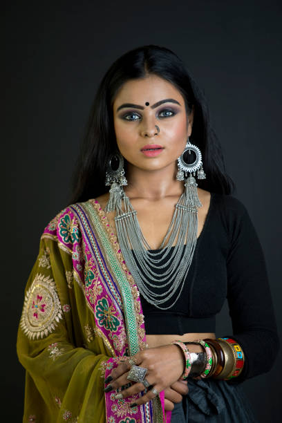 istock Beautiful Indian woman 1128278535