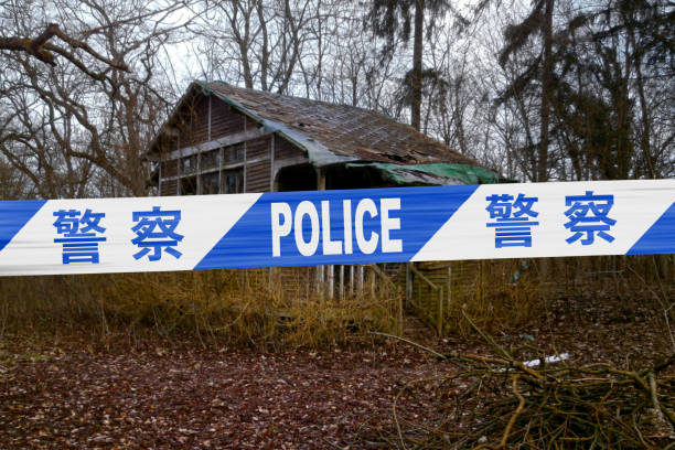 istock POLICE - Police - Cordon tape 1128283681