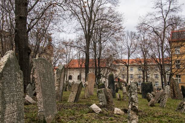 istock Old Jewish Cemetery, Prague, Czech Rep. 1128284670