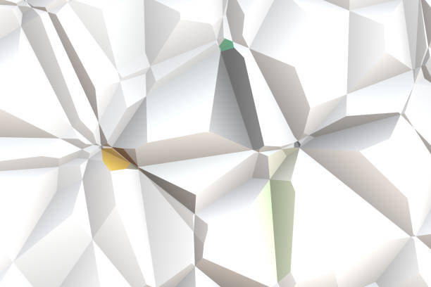 istock Abstract background of polygons on white background 1128287085