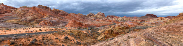 istock Desert Road on Red Rock Canyon 1128294385