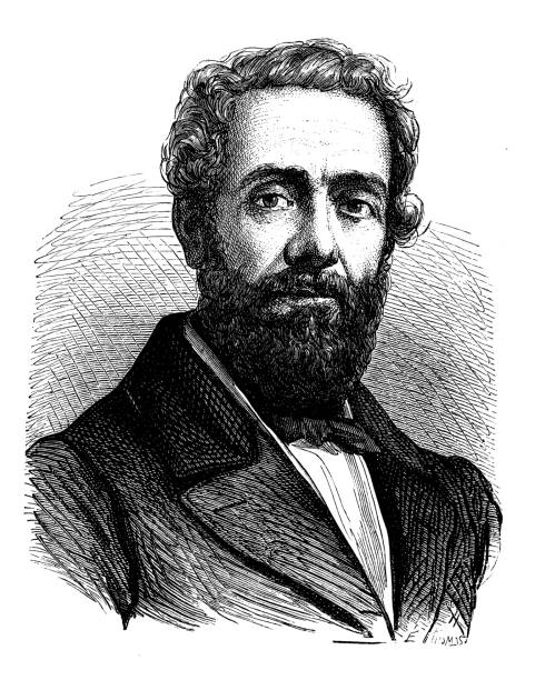 istock Antique illustration of scientist: Degousee 1128316000