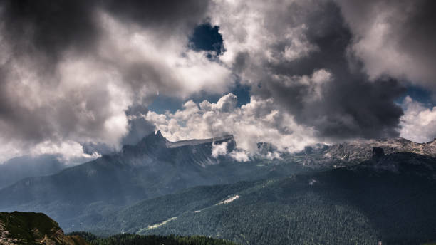 istock Sun is coming, clouds are leaving 1128319543
