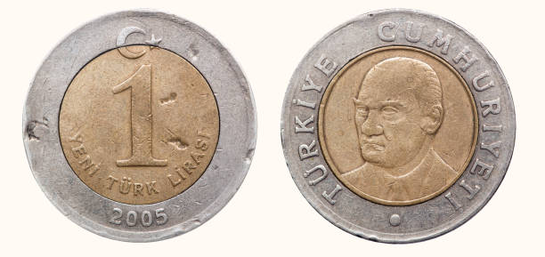 coin 1 dirham. morocco. year 2002 - year 2002 imagens e fotografias de stock