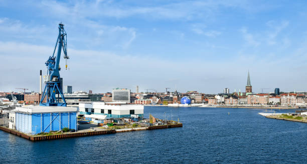 istock Cityscape of Aarhus in Denmark 1128324606