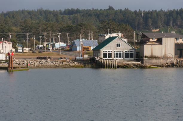 Buildings in La Push beach area