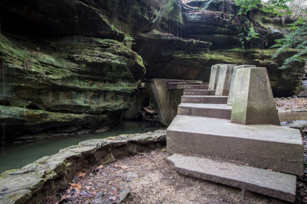 istock Enchanted Forest Footbridge In Hocking Hills State Park In Southeastern Ohio 1128342829