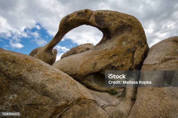 Moibus Arch Also Known As The Whitney Portal Arch In The Alabama Hills Area Of Cali Stock Photo - Download Image Now
