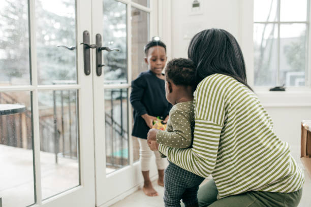istock Mom on parental leave 1128367686