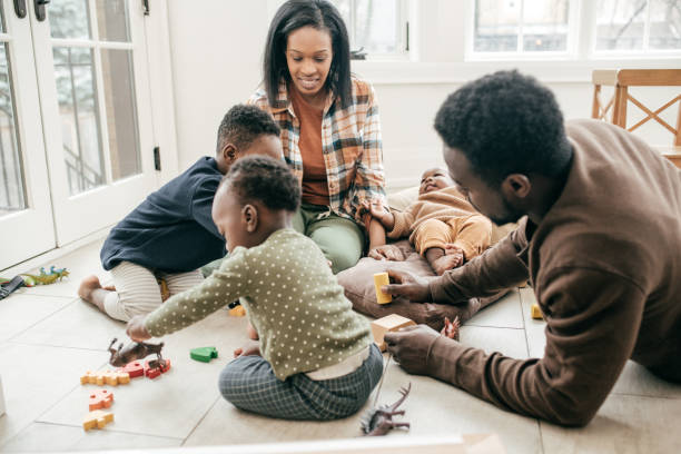 istock Happiness of real parenting 1128367696