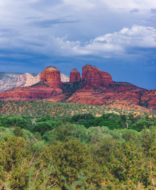 istock Cathedral Rock in Coconino National Forest at sunset 1128372644