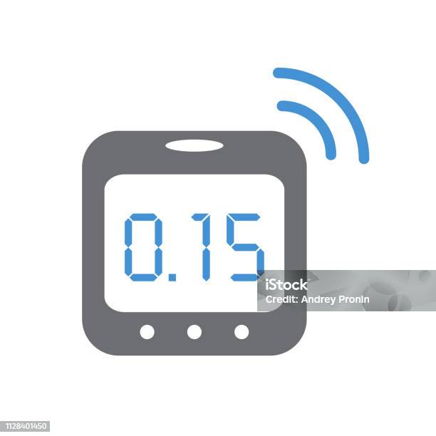 Humidity Sensor Background Design Smart Humidity Sensor On White Background For Graphic And Web Design ...