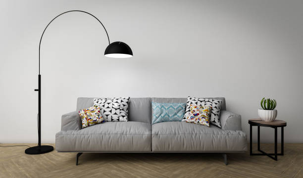 istock Scandinavian Sofa Living Room 1128405255