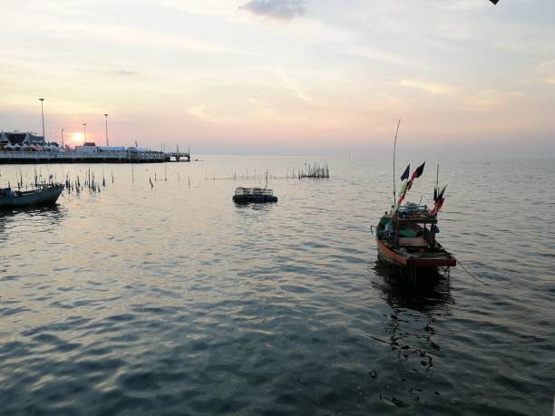istock Beautiful river and lake in Thailand 1128405994