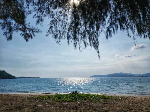 istock Beautiful river and lake in Thailand 1128406237