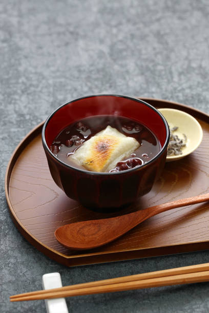 istock oshiruko, japanese traditional winter dessert 1128406705
