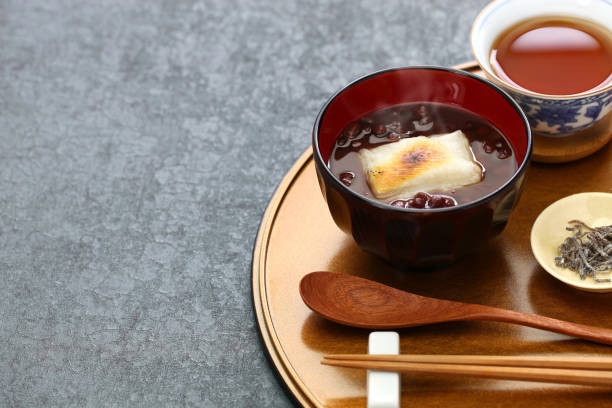 istock oshiruko, japanese traditional winter dessert 1128406707