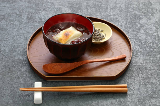 oshiruko, japanese traditional winter dessert