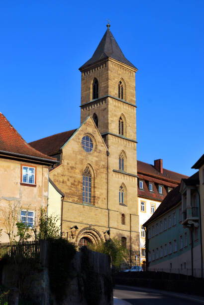 istock The old church in Bamberg, Bavaria, Germany 1128407380