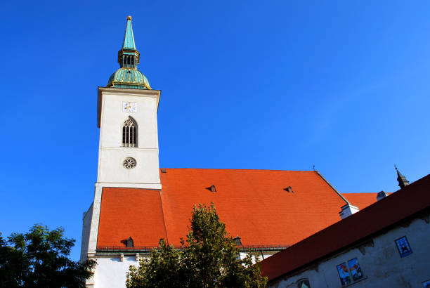 istock The St. Martin's Cathedral in Bratislava, Slovakia 1128407434