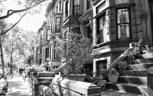 Brownstones, Brooklyn, NYC.
