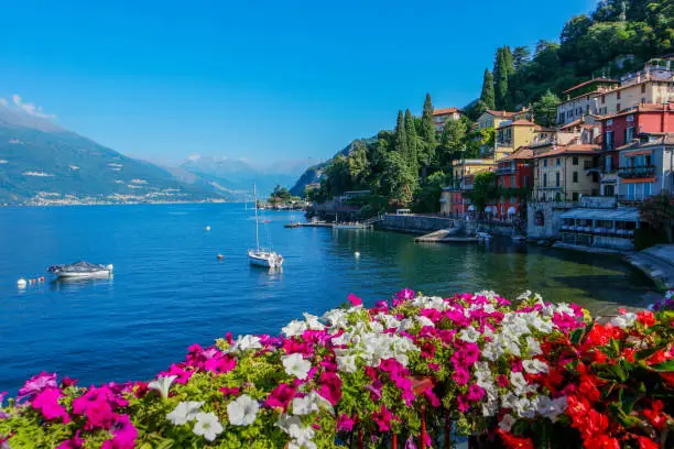 Photo of Lake Como.