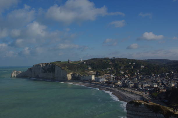 istock The famous cliffs at Etretat in Normandy, France 1128413573