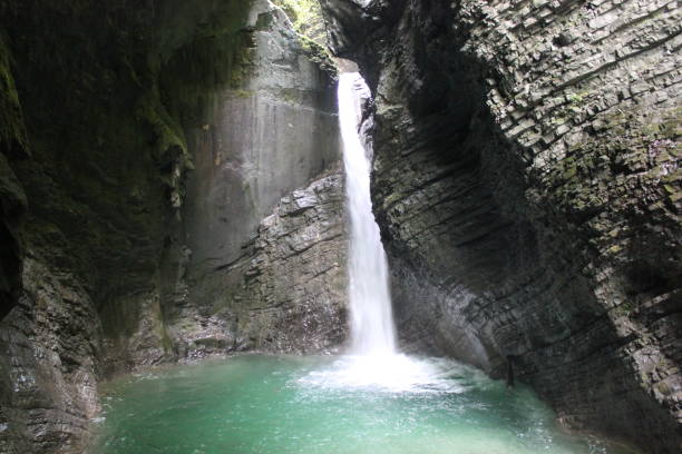istock The Kozjak Waterfall, Slovenia. 1128419106