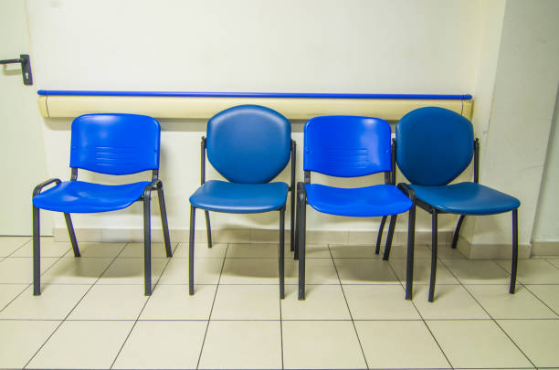 waiting room chairs blue