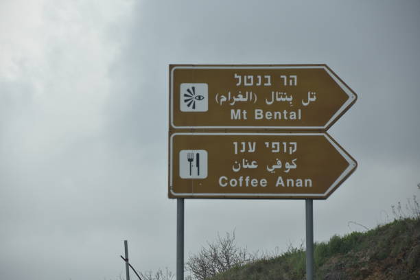 istock Road sign, Israel 1128441832