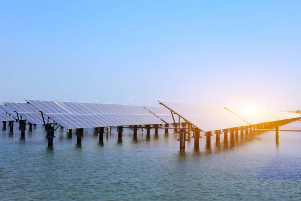 istock Solar photovoltaic power generation system, 1128447915