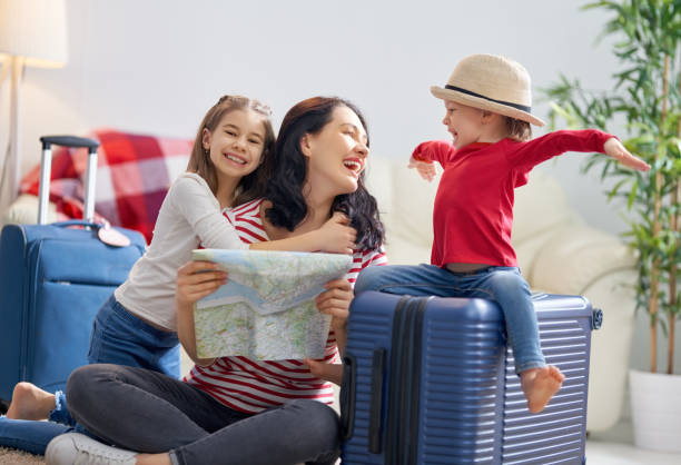 istock family preparing for the journey 1128467470