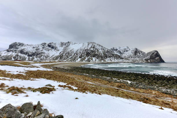 istock Unstad Beach, Lofoten Islands, Norway 1128478260