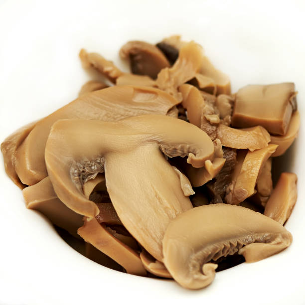 istock marinated mushrooms slices on white background square ingredient 1128482268