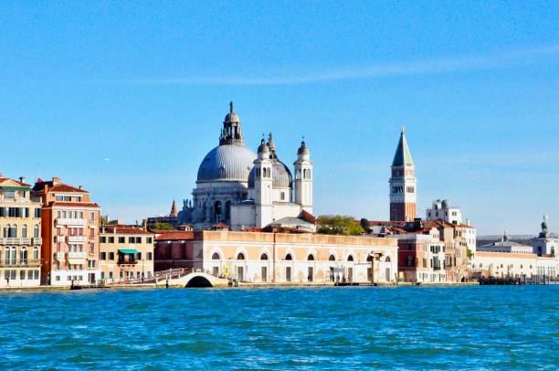 istock Venice city panorama from bigwater view. Italy 1128496501