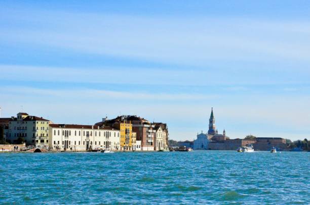 istock Venice city panorama from bigwater view. Italy 1128497853