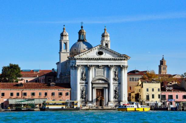 istock Venice city panorama from bigwater view. Italy 1128497992