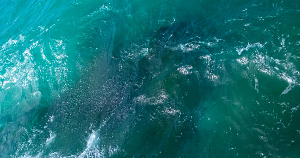 istock Water surface of the mediterranean sea during high tide 1128498253